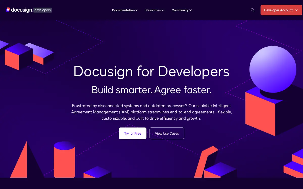 Docusign docs screenshot