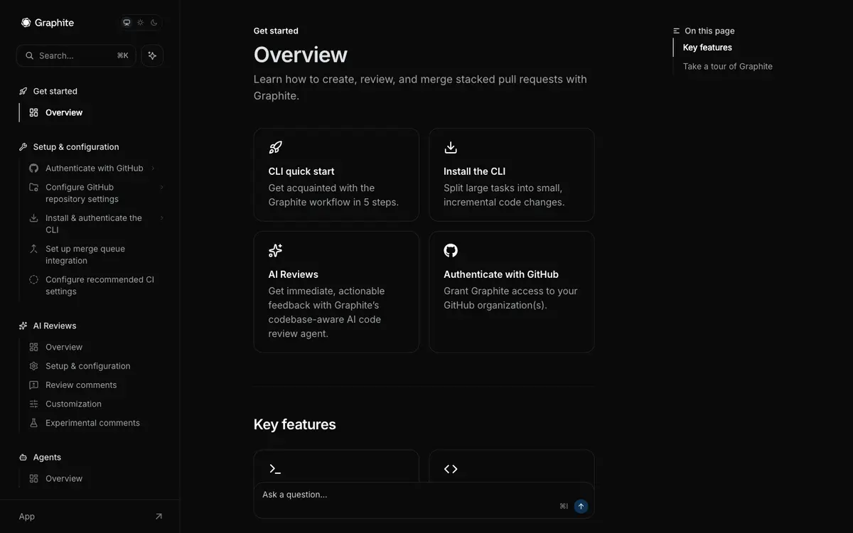 Graphite docs screenshot