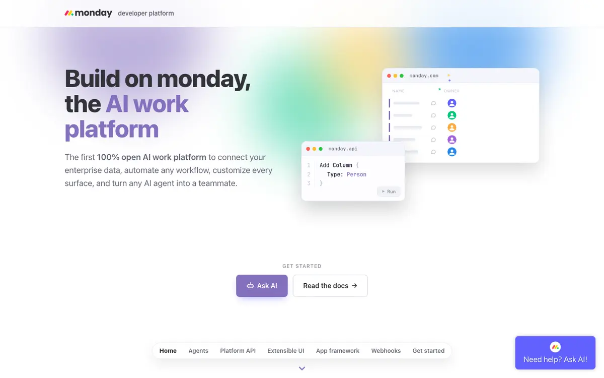 monday.com docs screenshot